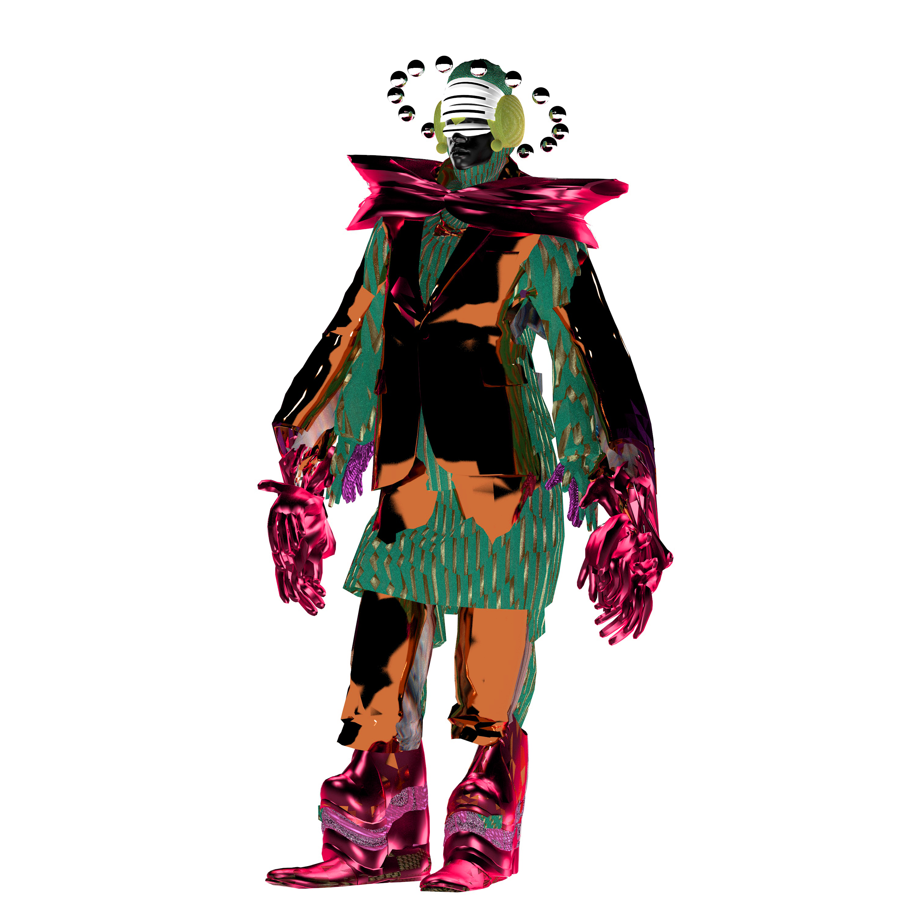 Colored Rammelzee Huntress