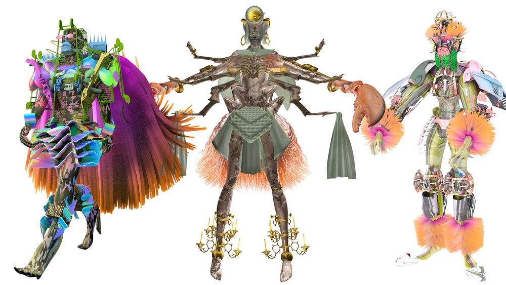 Virtual Fashion Portraiture